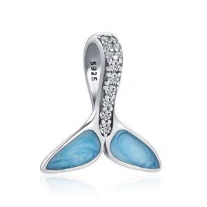 925 Sterling Silver Mermaid Charm